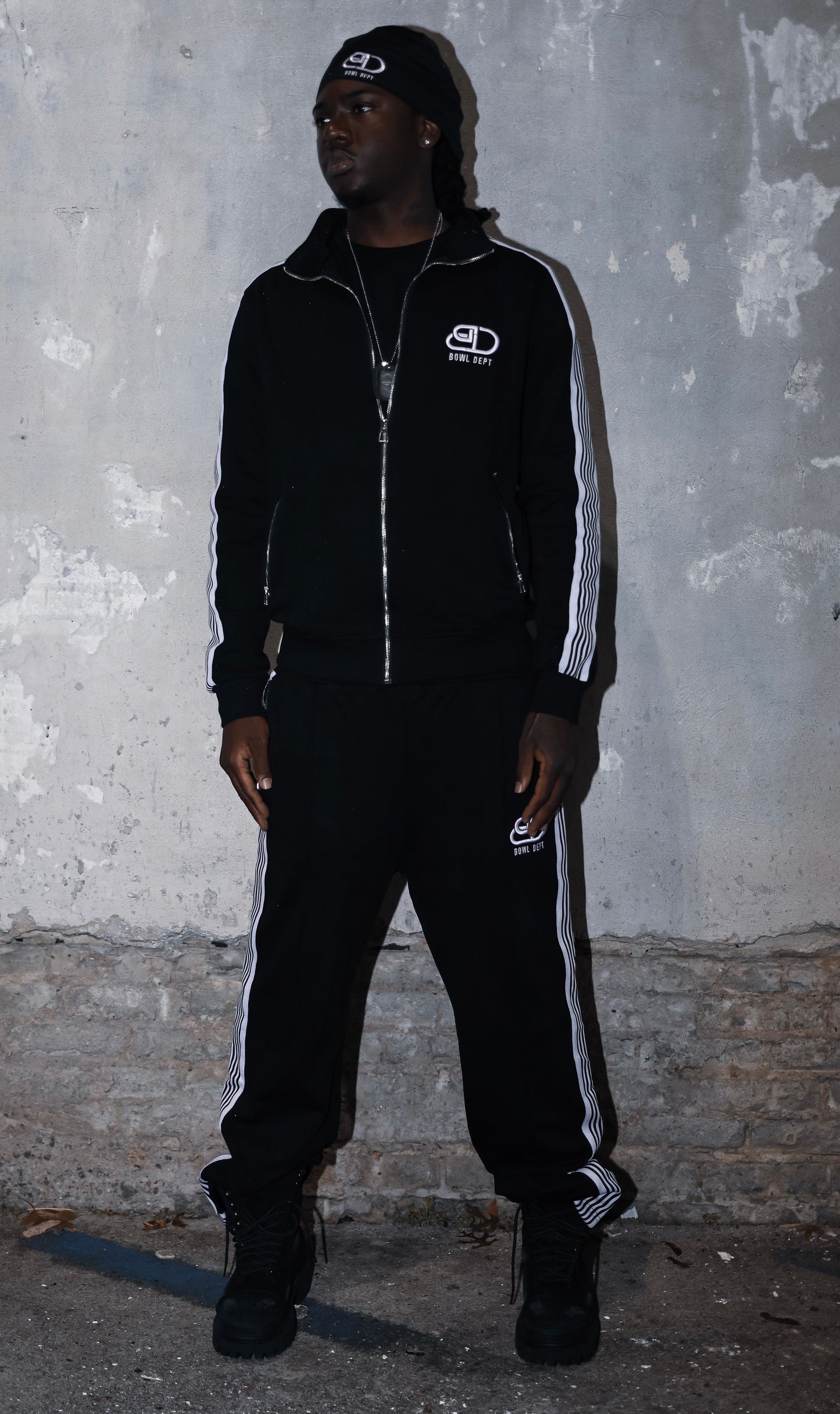 Black & white lined Bowl Dept Trackset