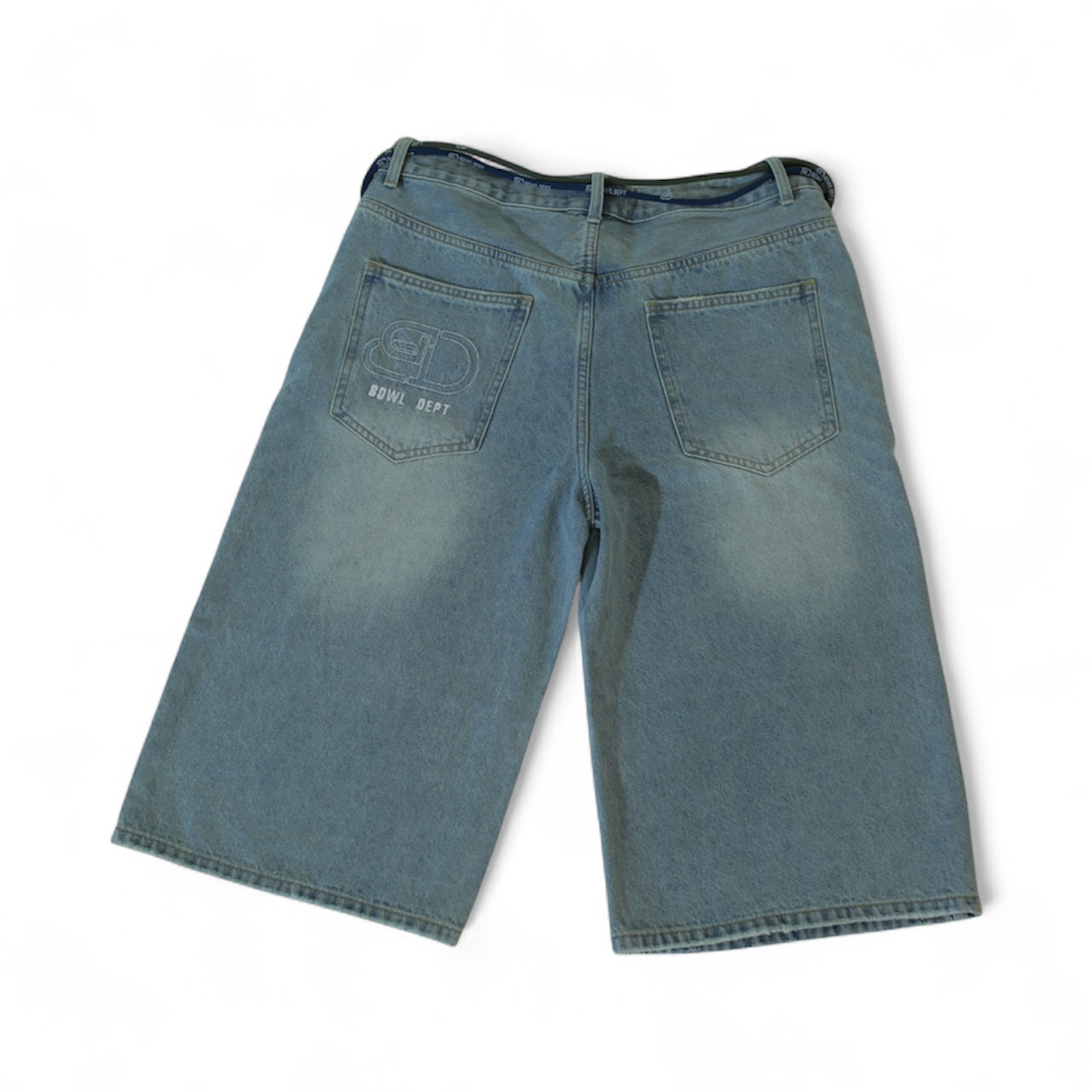 Bowl Dept Denim 3/4 Shorts