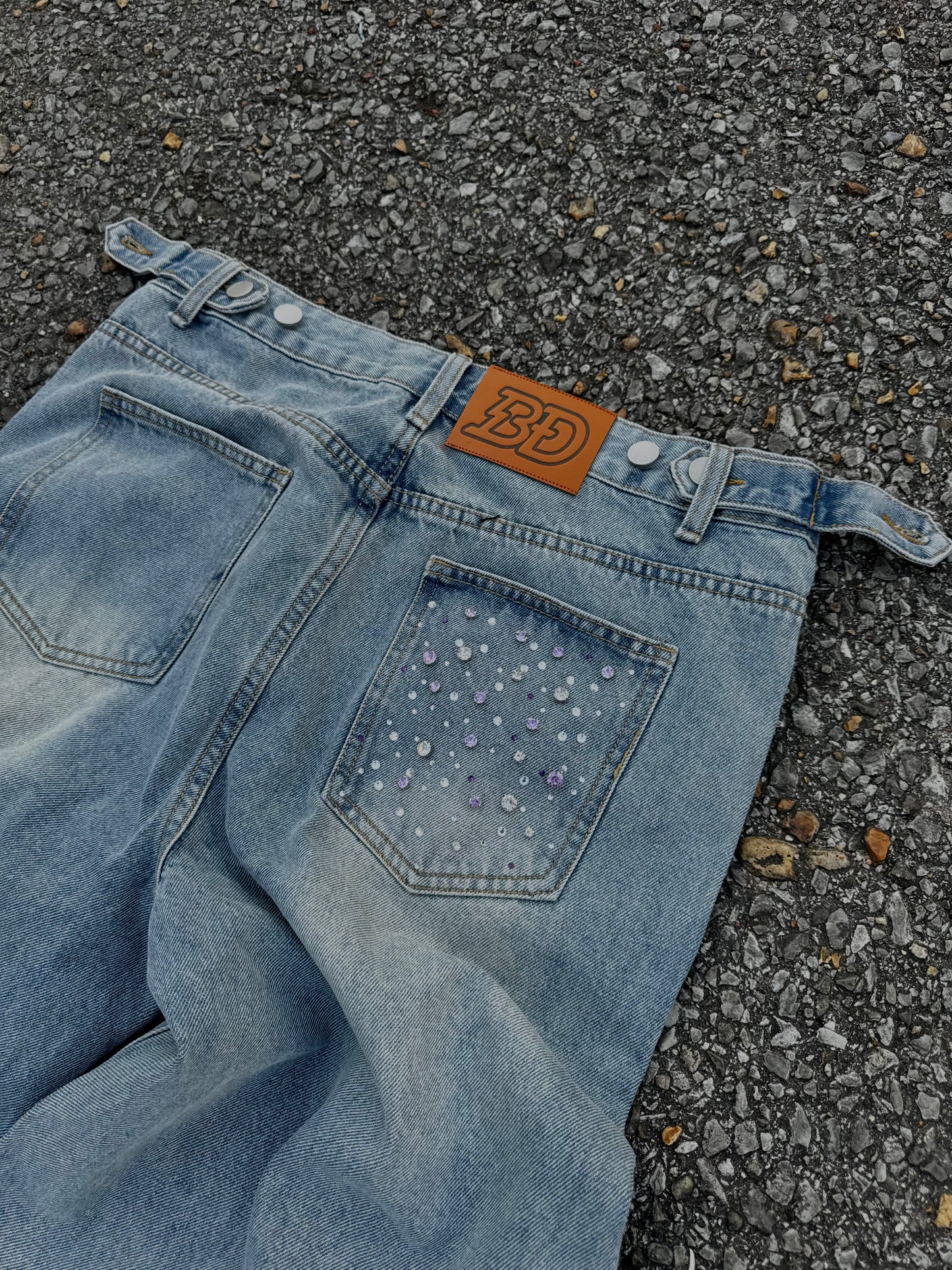 Bowl Dept Amethyst Crystal Denim