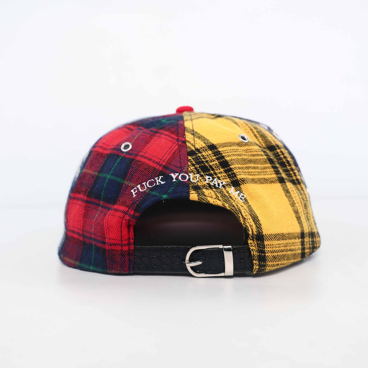 "What The" Plaid Hat
