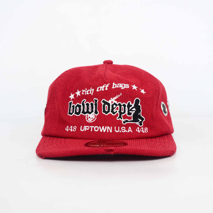 Red Corduroy Hat