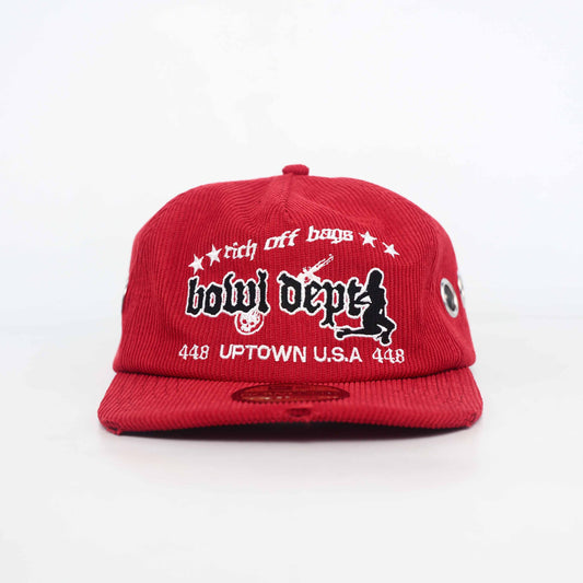 Red Corduroy Hat