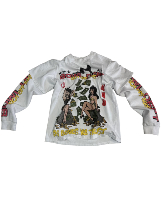 BOWL DEPT 2 N 1 LONG SLEEVE (WHITE)