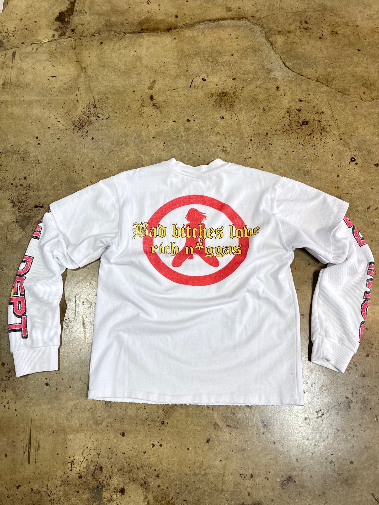 BOWL DEPT 2 N 1 LONG SLEEVE (WHITE)