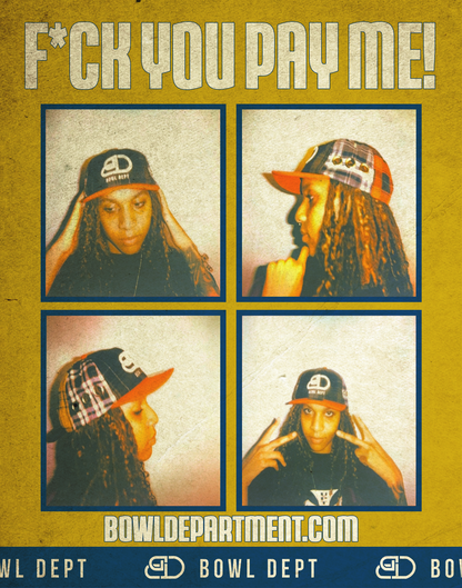 "What The" Plaid Hat