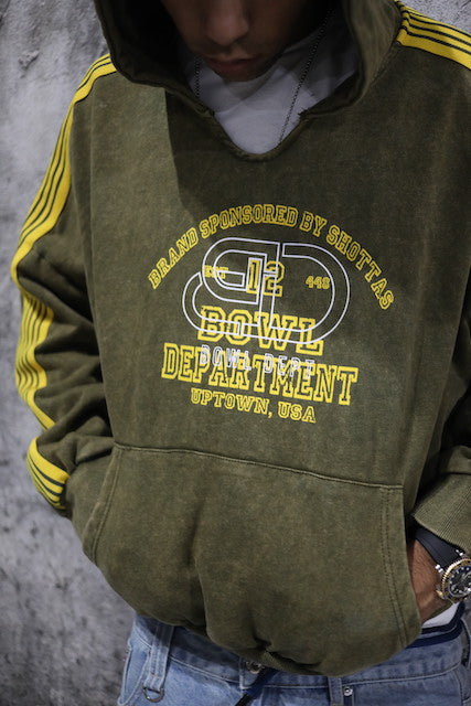 Bowl Dept Sponsored By Shottas Green Sweatshirt
