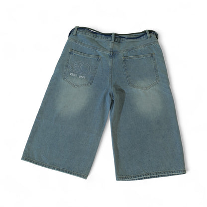 Bowl Dept Denim 3/4 Shorts