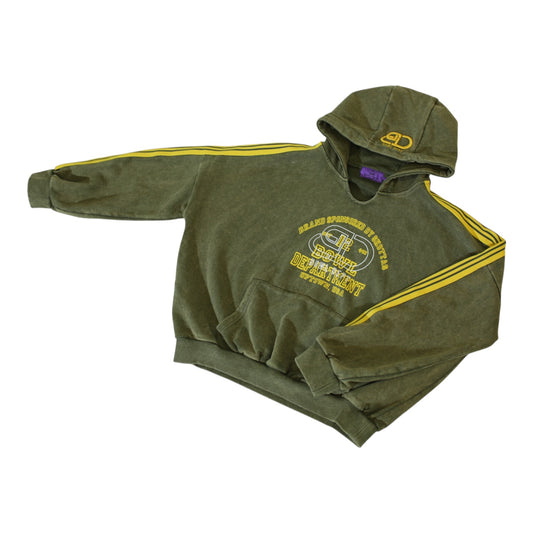 Bowl Dept Sponsored By Shottas Green Sweatshirt