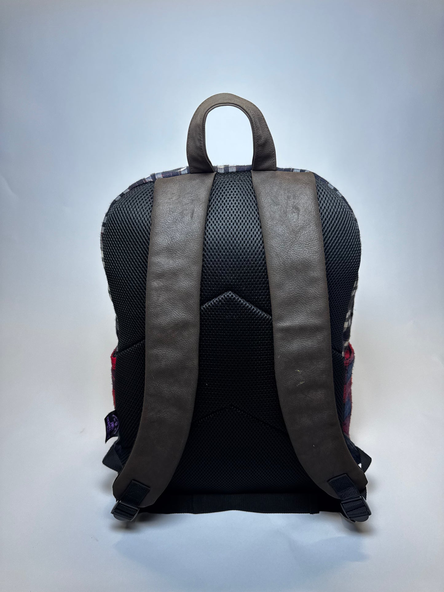 "What The" Plaid Back Pack