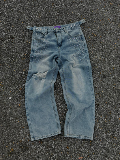 Bowl Dept Amethyst Crystal Denim