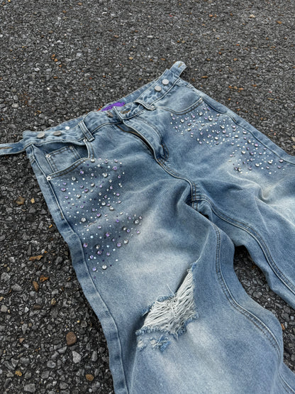 Bowl Dept Amethyst Crystal Denim