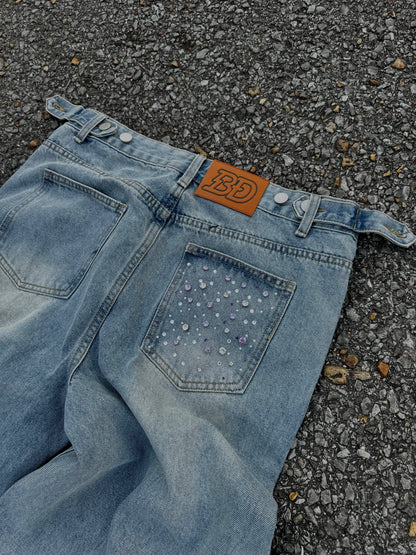 Bowl Dept Amethyst Crystal Denim