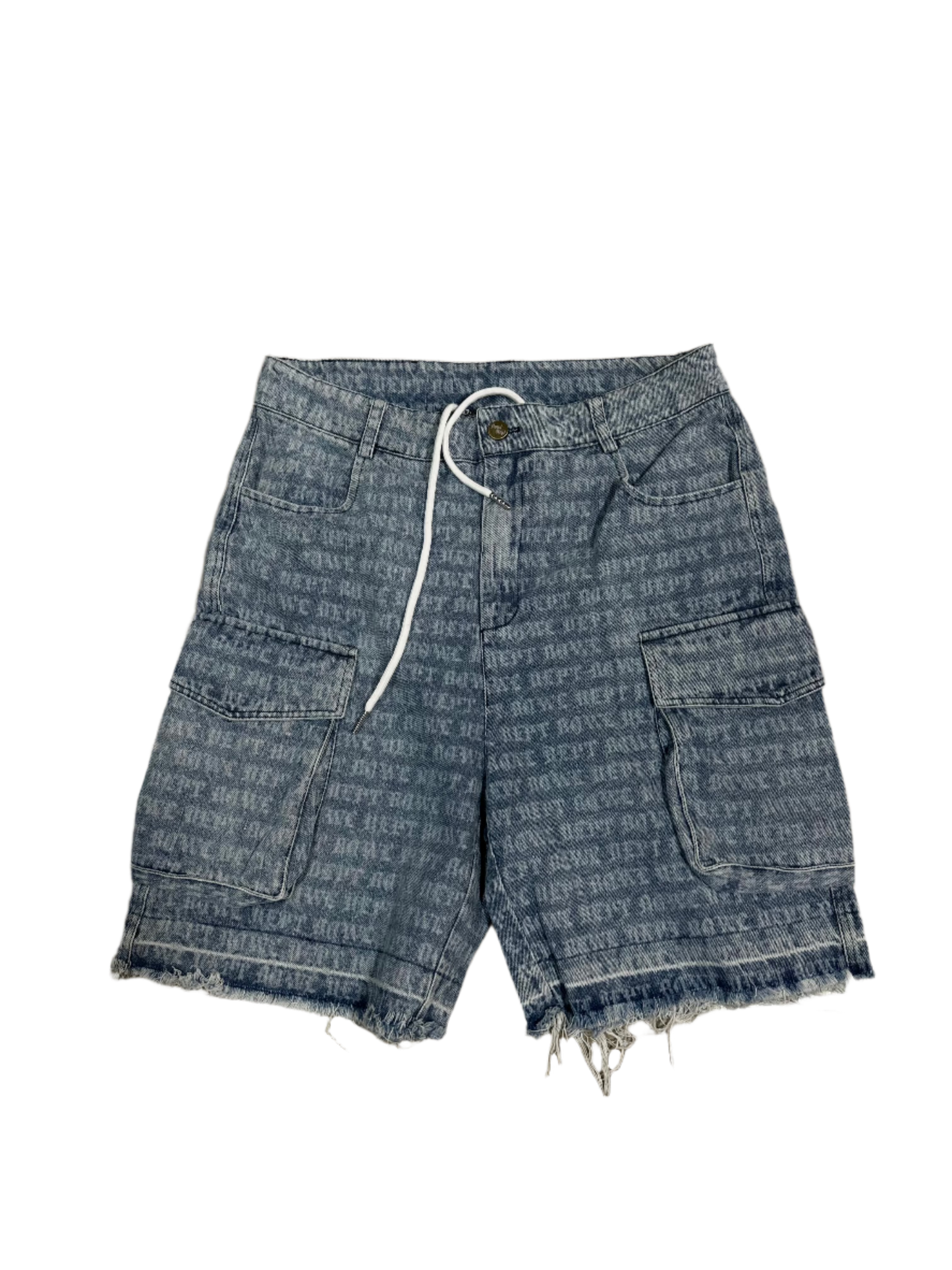 BLDPT Denim Cargo Shorts