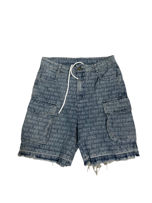 BLDPT Denim Cargo Shorts