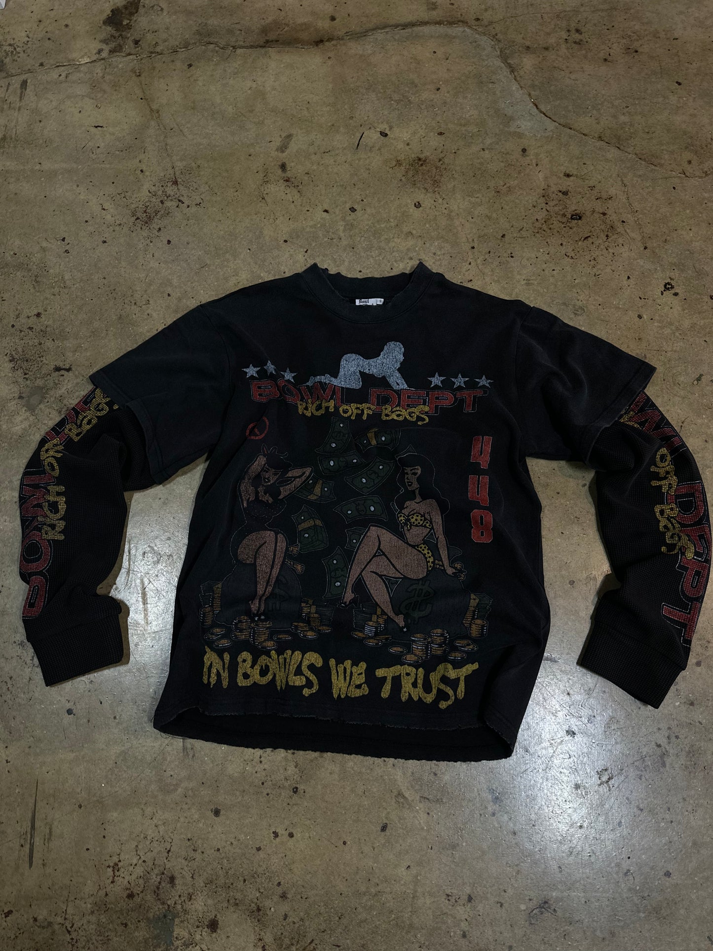 BOWL DEPT 2 N 1 LONG SLEEVES (Black)