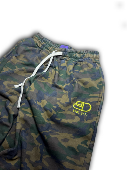 Brown Camo 3/4 Shorts