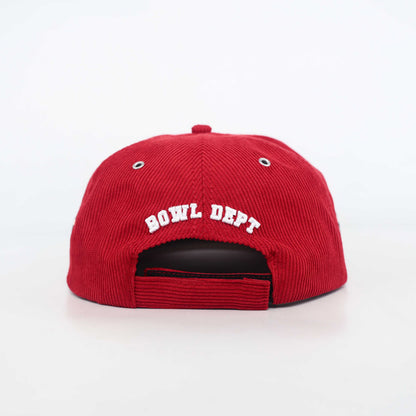 Red Corduroy Hat